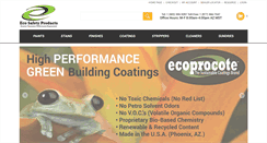 Desktop Screenshot of ecosafetyproducts.com